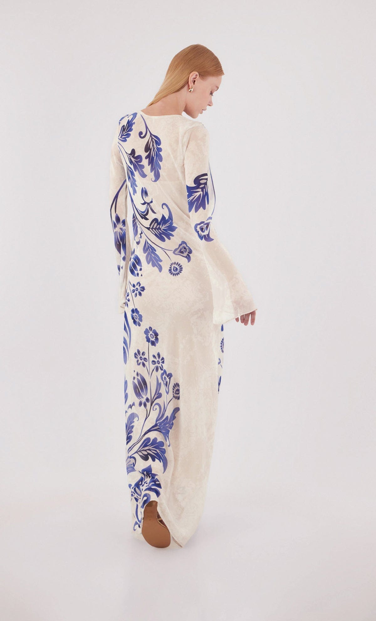 Vestido largo Venomous Blue - imagen 4