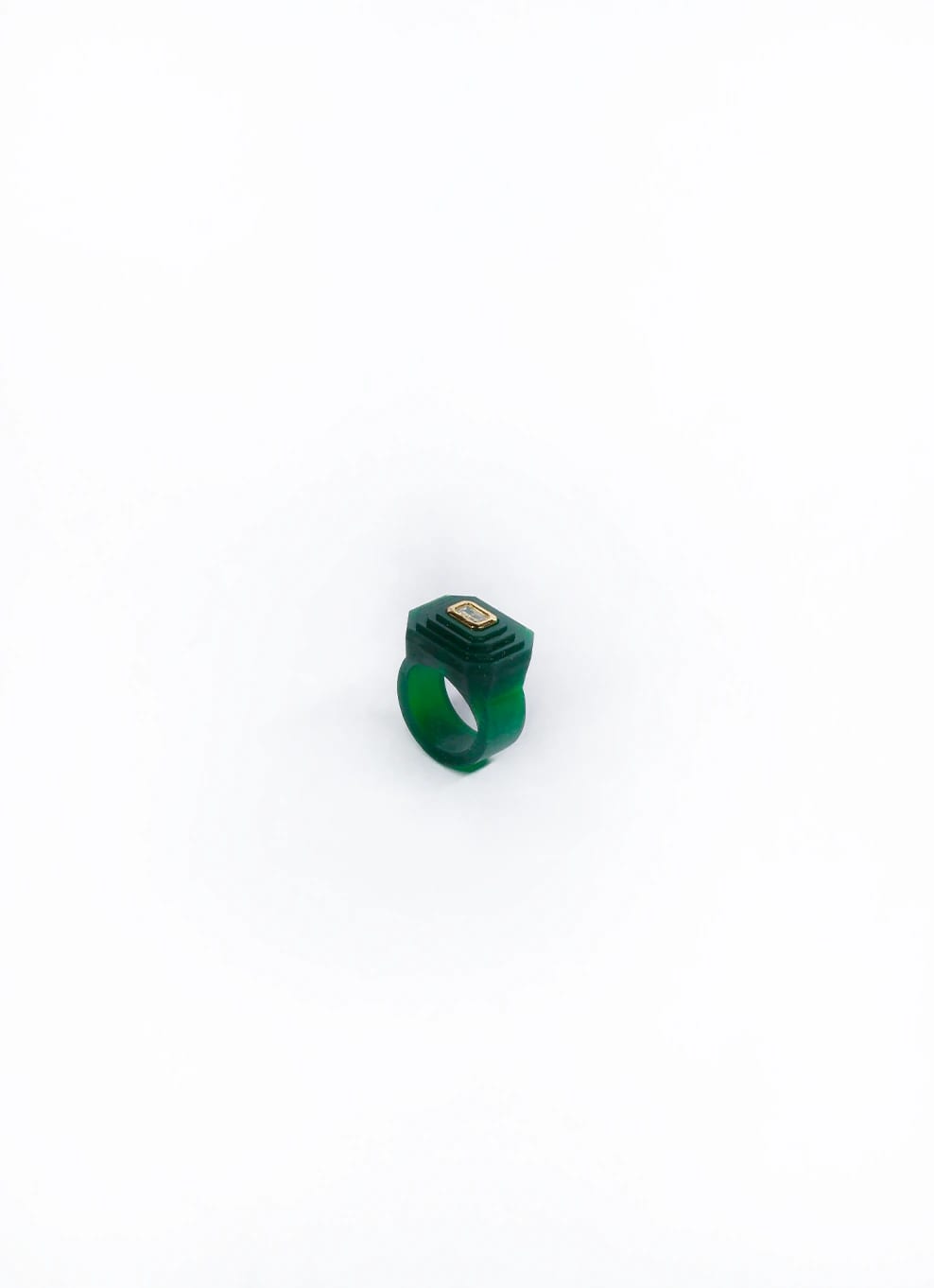 OTTAGONO - GREEN RING - imagen 4