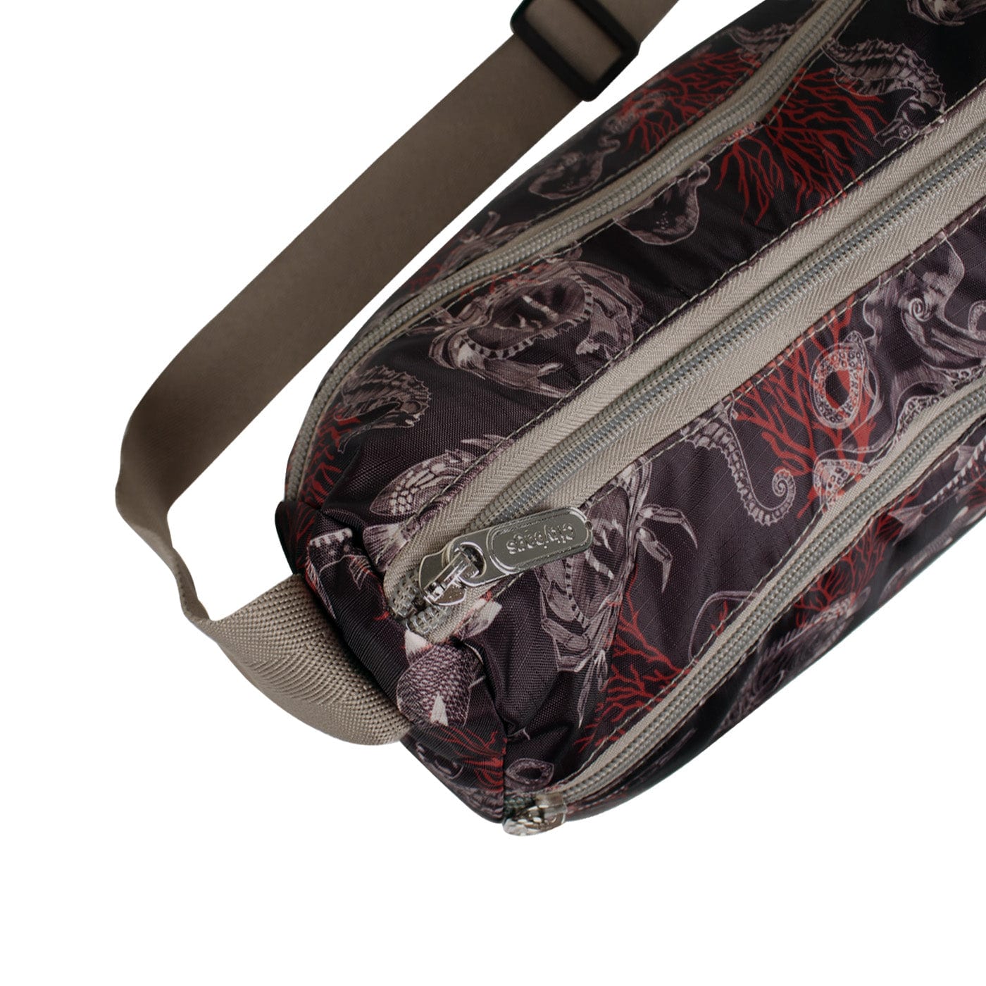 Bolso City Manos Libres ULTRA Plegable Estampado Coral - imagen 5