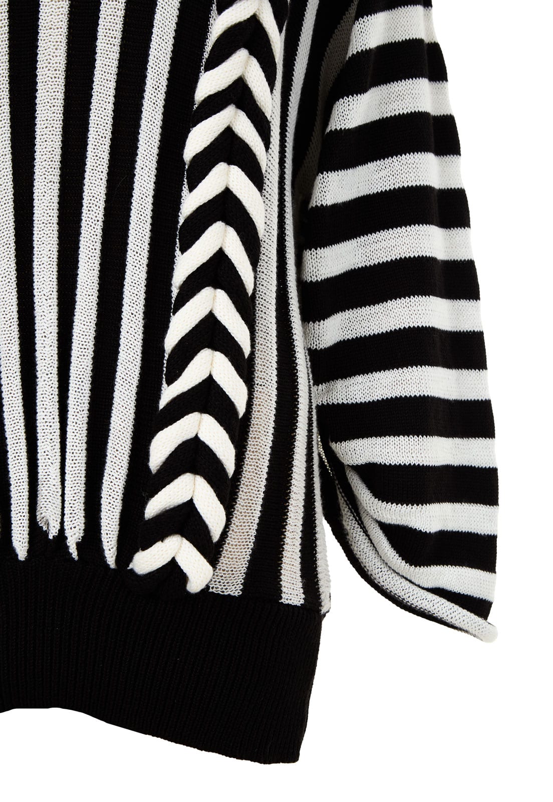 BRAIDED PLEATED SWEATER - imagen 4