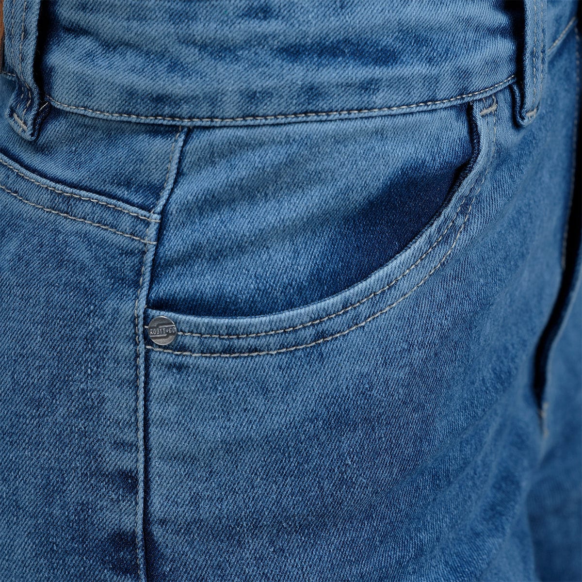 Jeans Cargo Azul Mujer - imagen 11