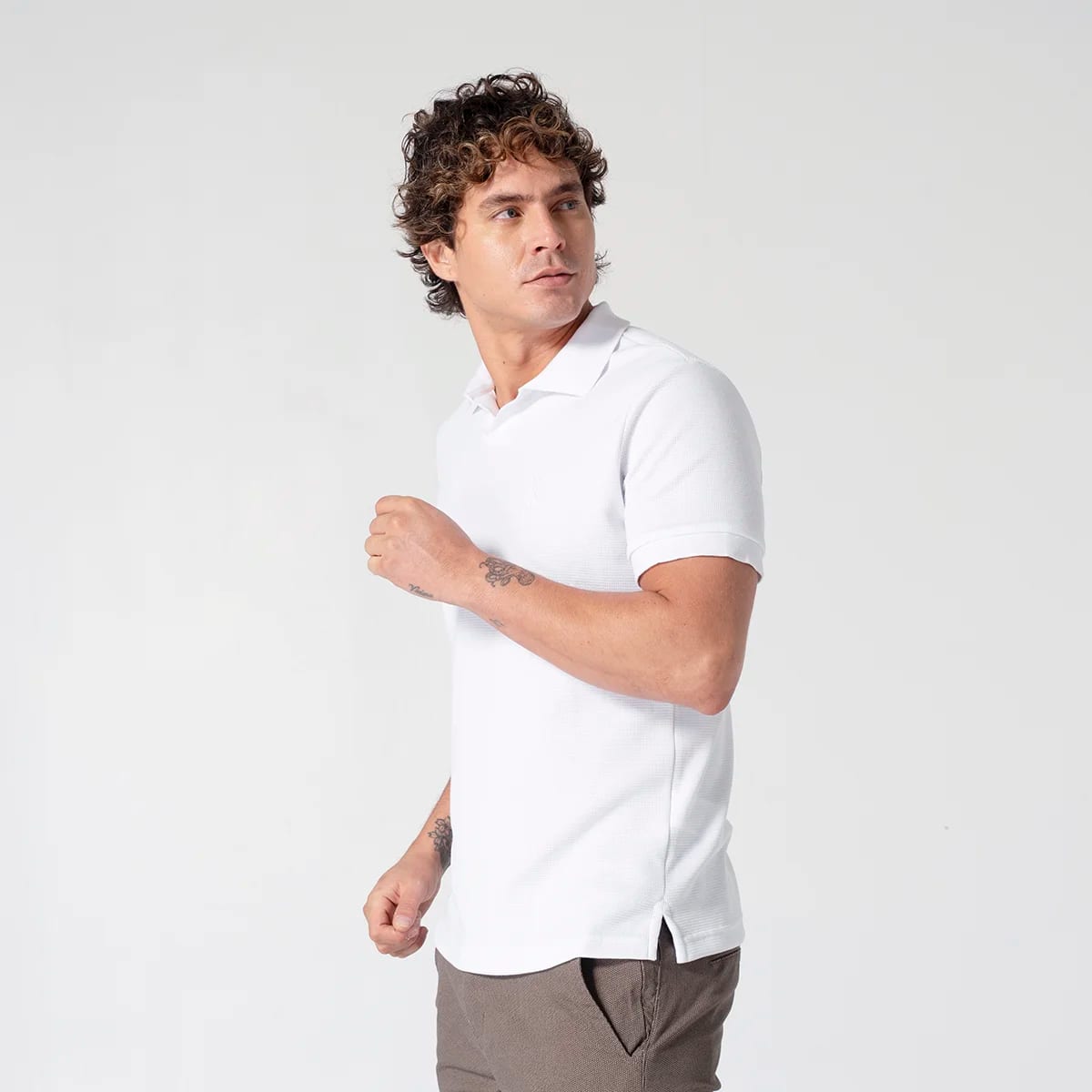 Camiseta Polo Slim Sombra - imagen 4