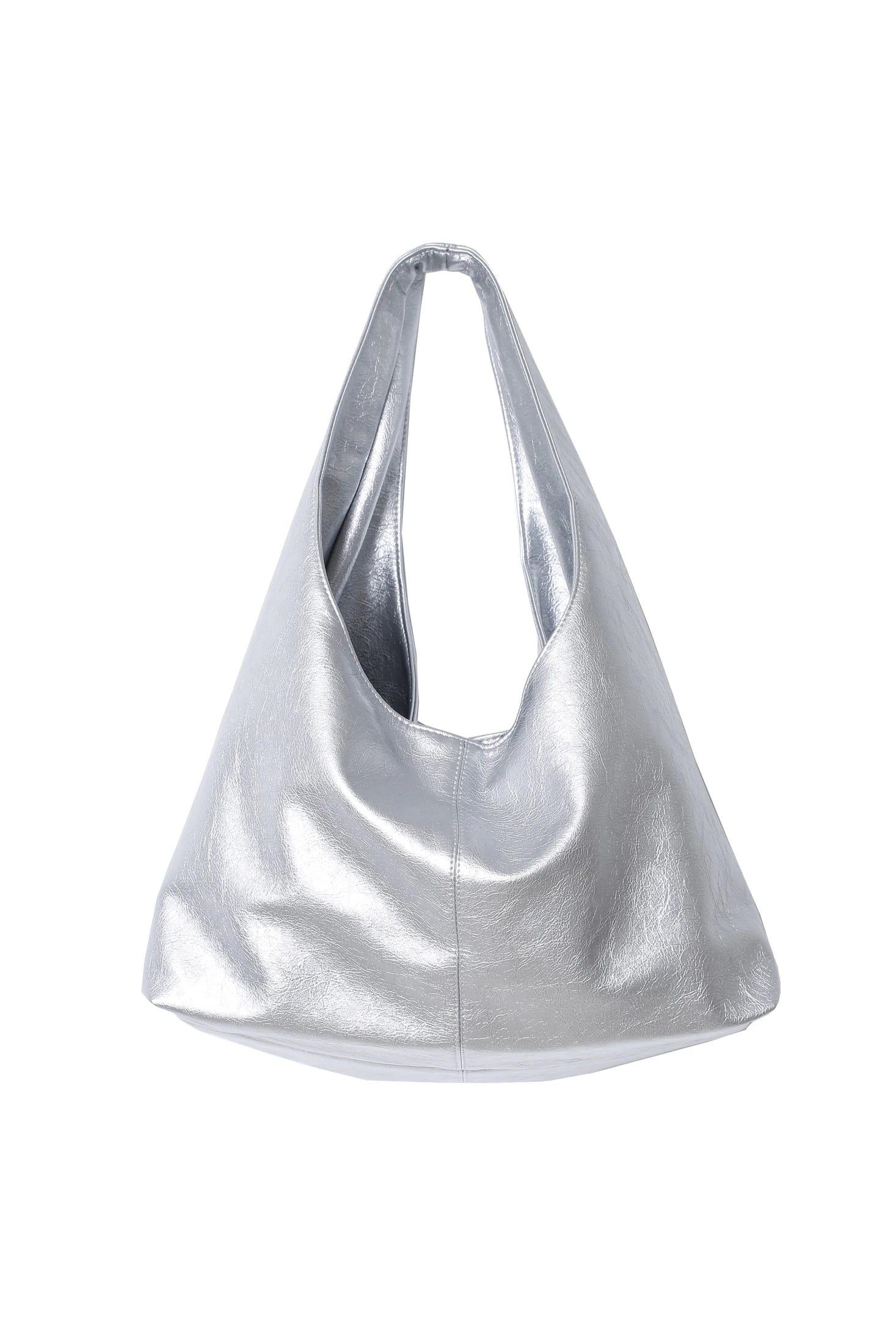METALLIC LEATHER BAG - imagen 1