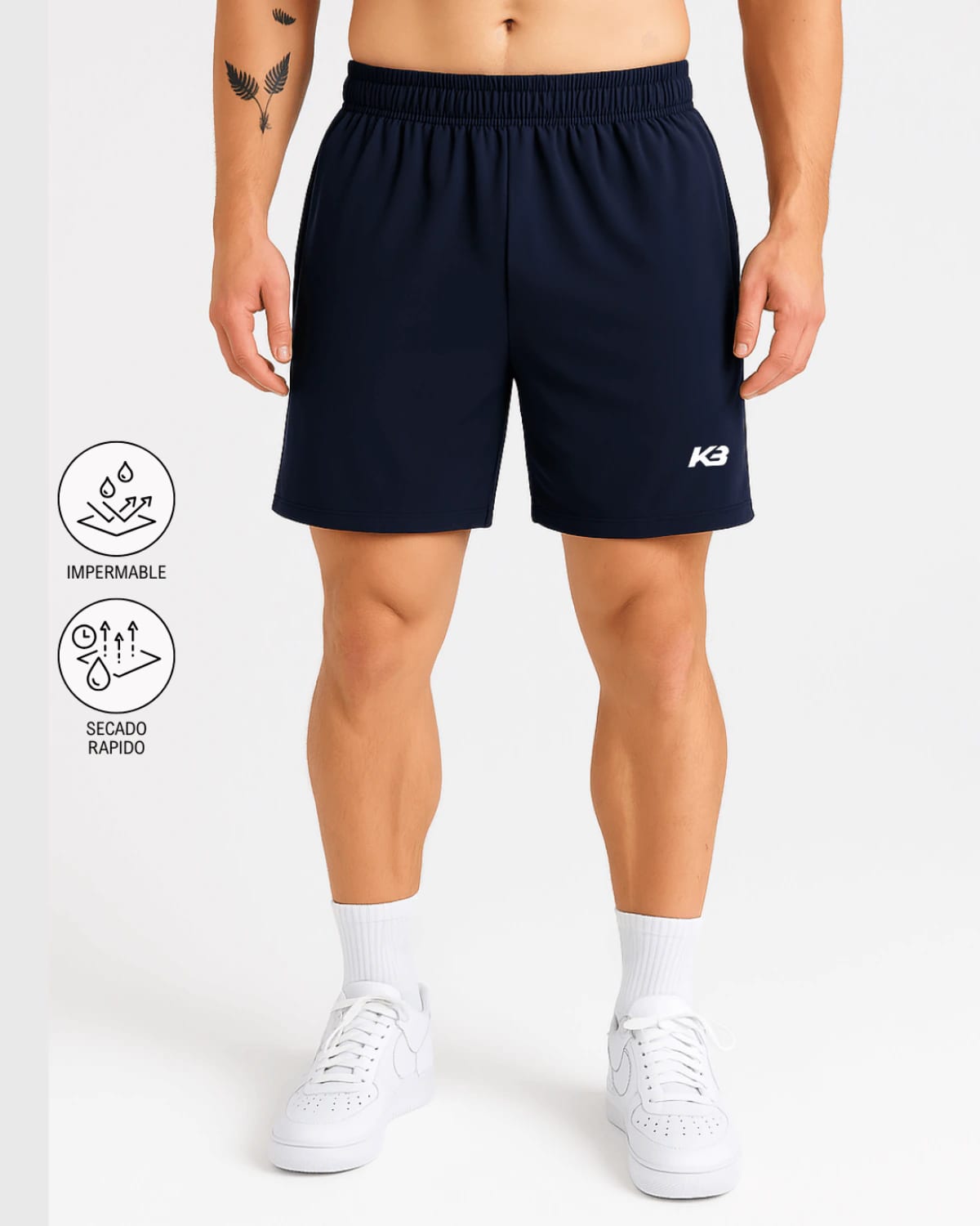 Pantaloneta Basica Impermeable┃KBMEN RF.131 - imagen 3
