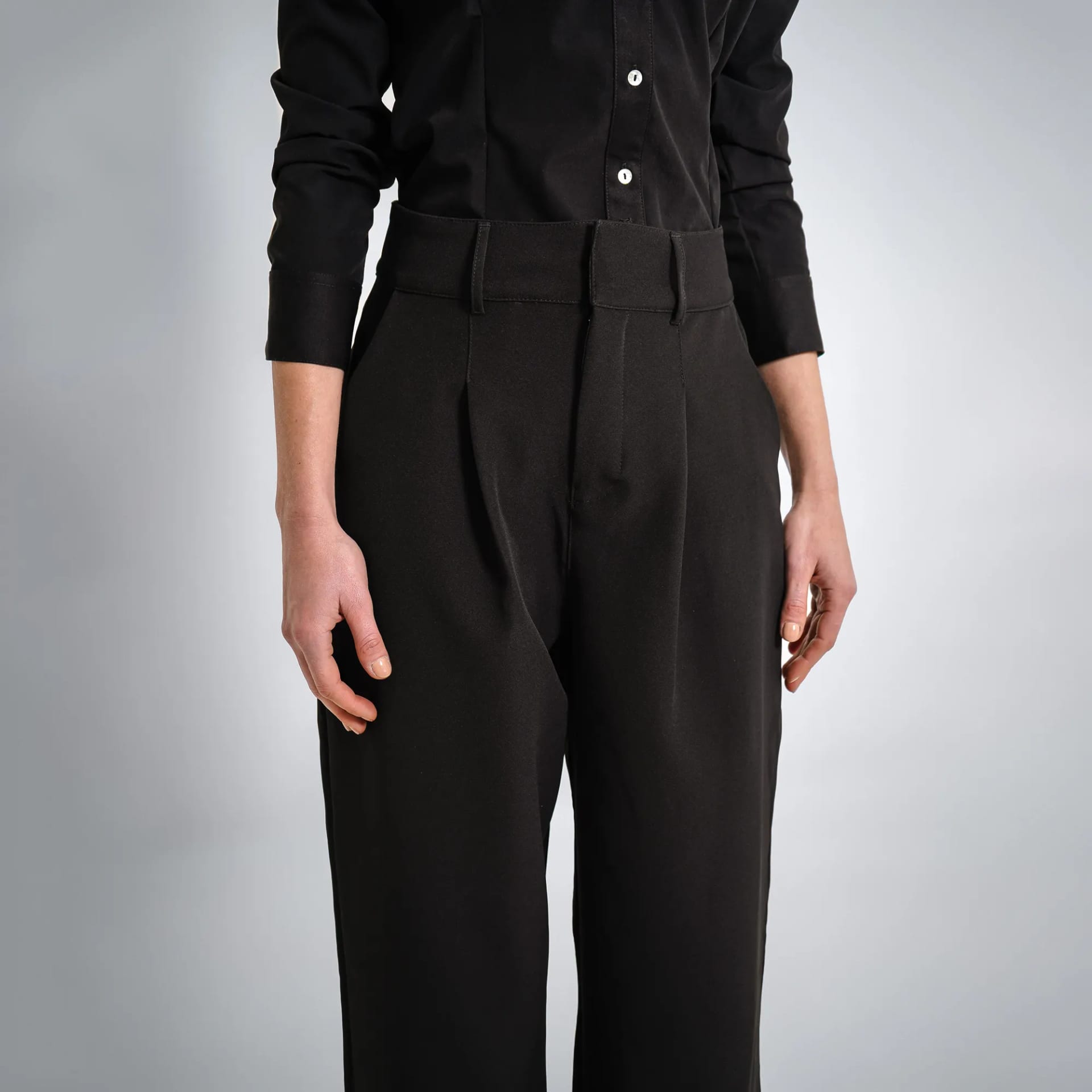 Pantalon Tiro Alto Bota Recta - imagen 19