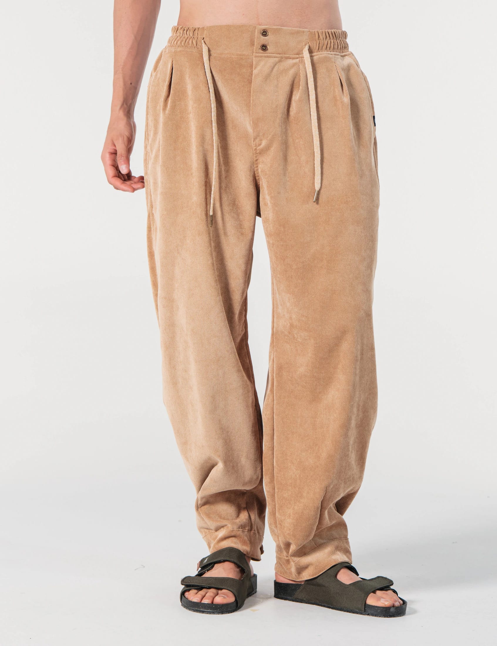 Pantalón Baggy Loose Fit Conexion Kaky Hombre - imagen 4