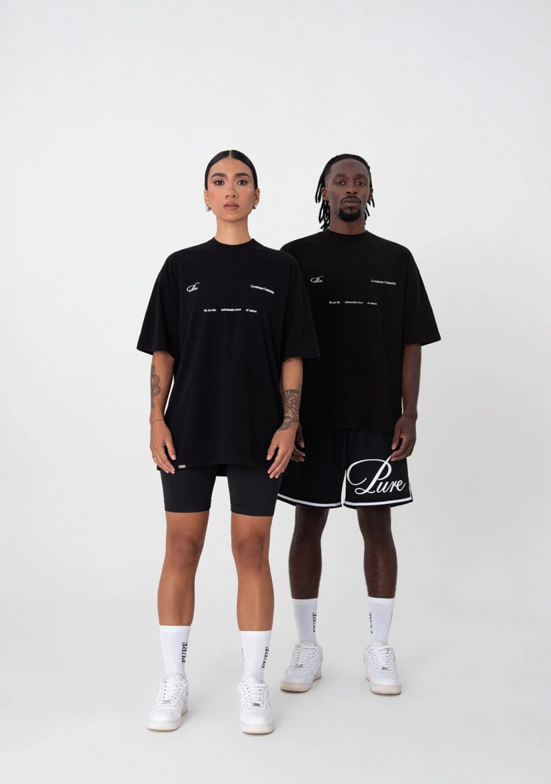 Uncontrolled black t-shirt - imagen 6
