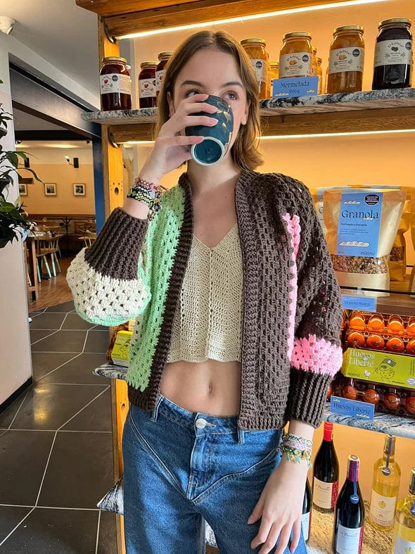 Mosaico Vital - Crocheted Cardigan (pre-order) - imagen 4