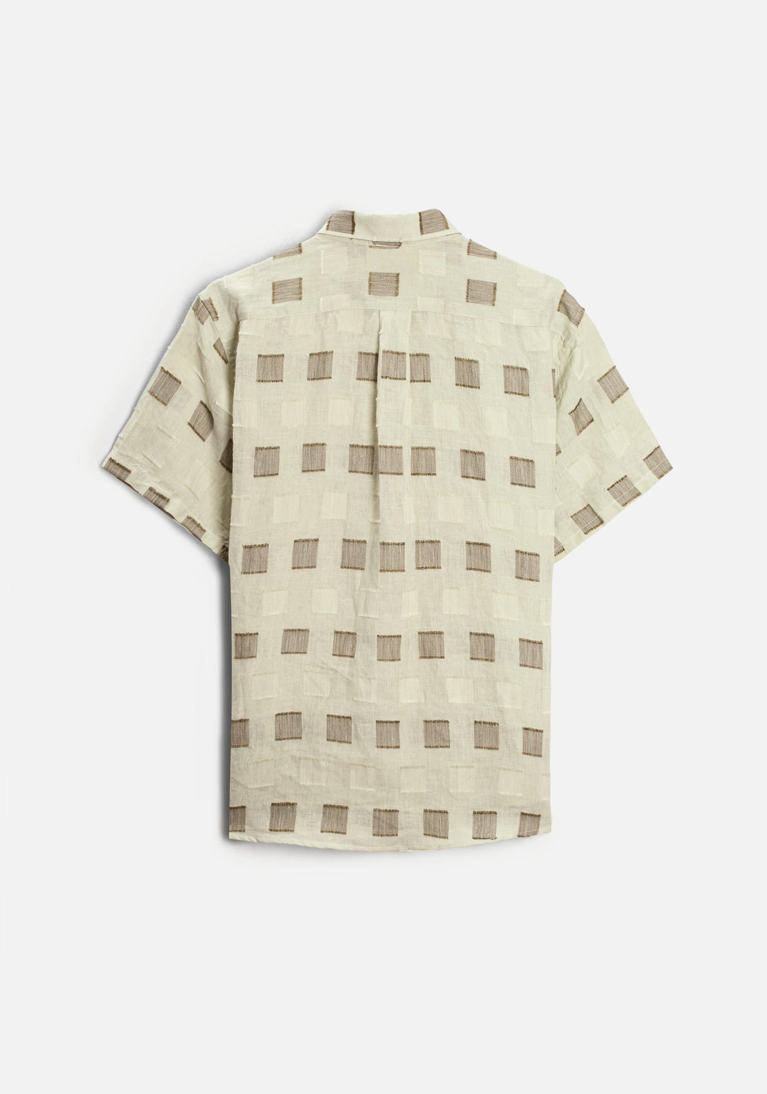 Camisa Lino Harlem Bordado Verde Claro - imagen 6