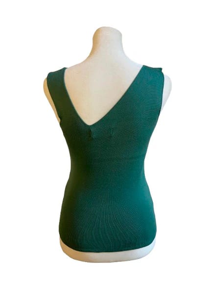 Iraza Blouse Verde Polvo - imagen 2