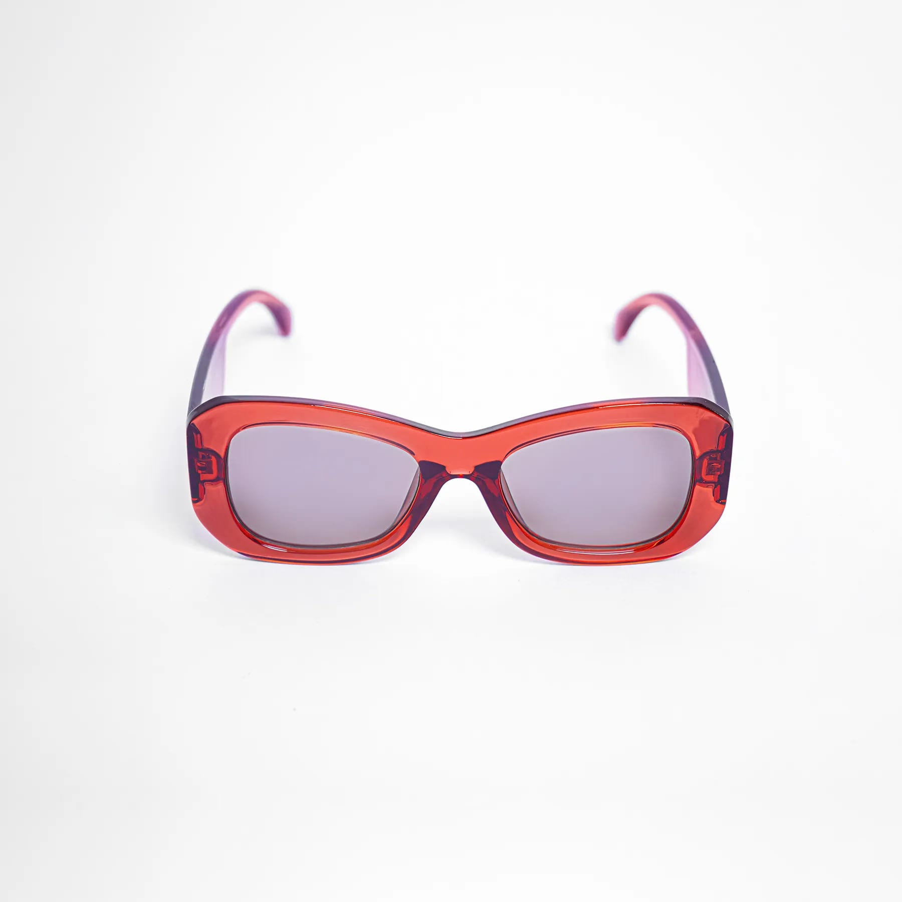 Gafas Traslucidas Rojas - imagen 1
