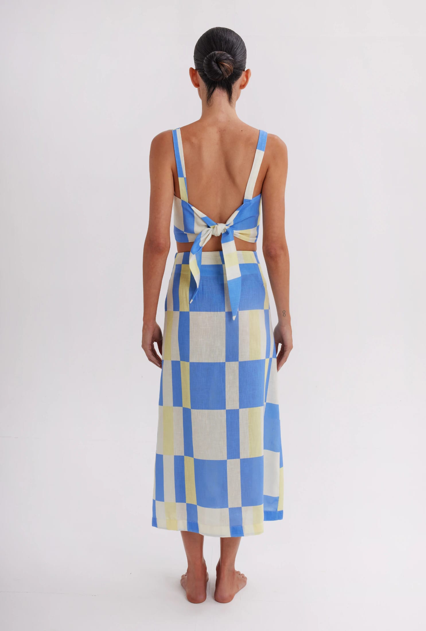 Crop Top Geena Falda Samira Coastal - imagen 2
