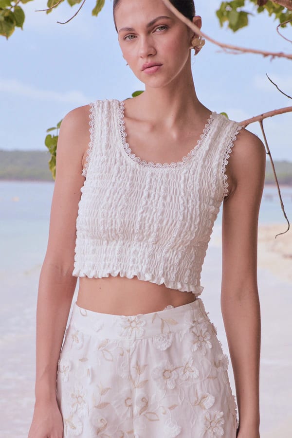 VELA TOP WHITE - imagen 1