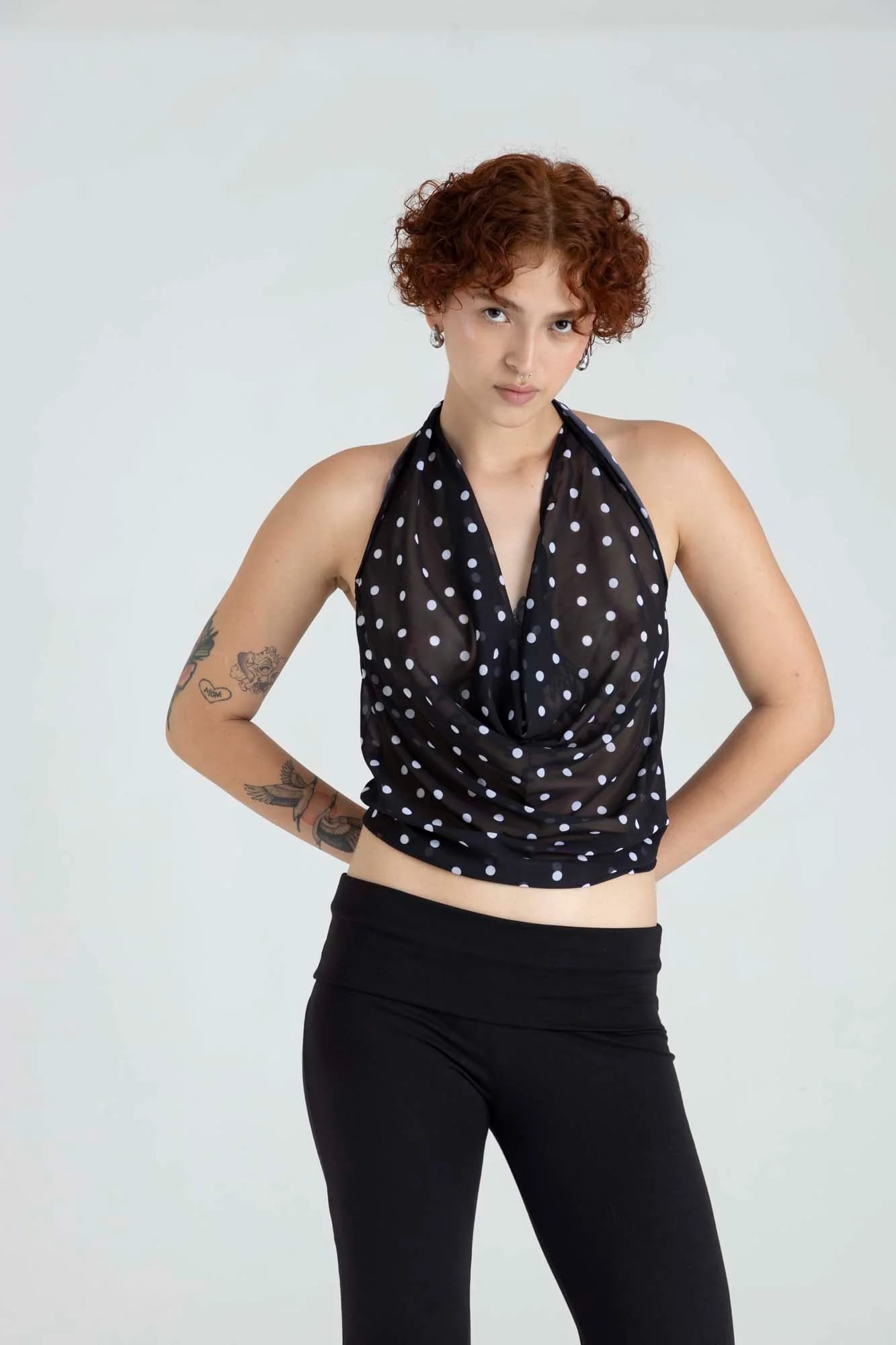 GABY DRAPED TOP - imagen 12