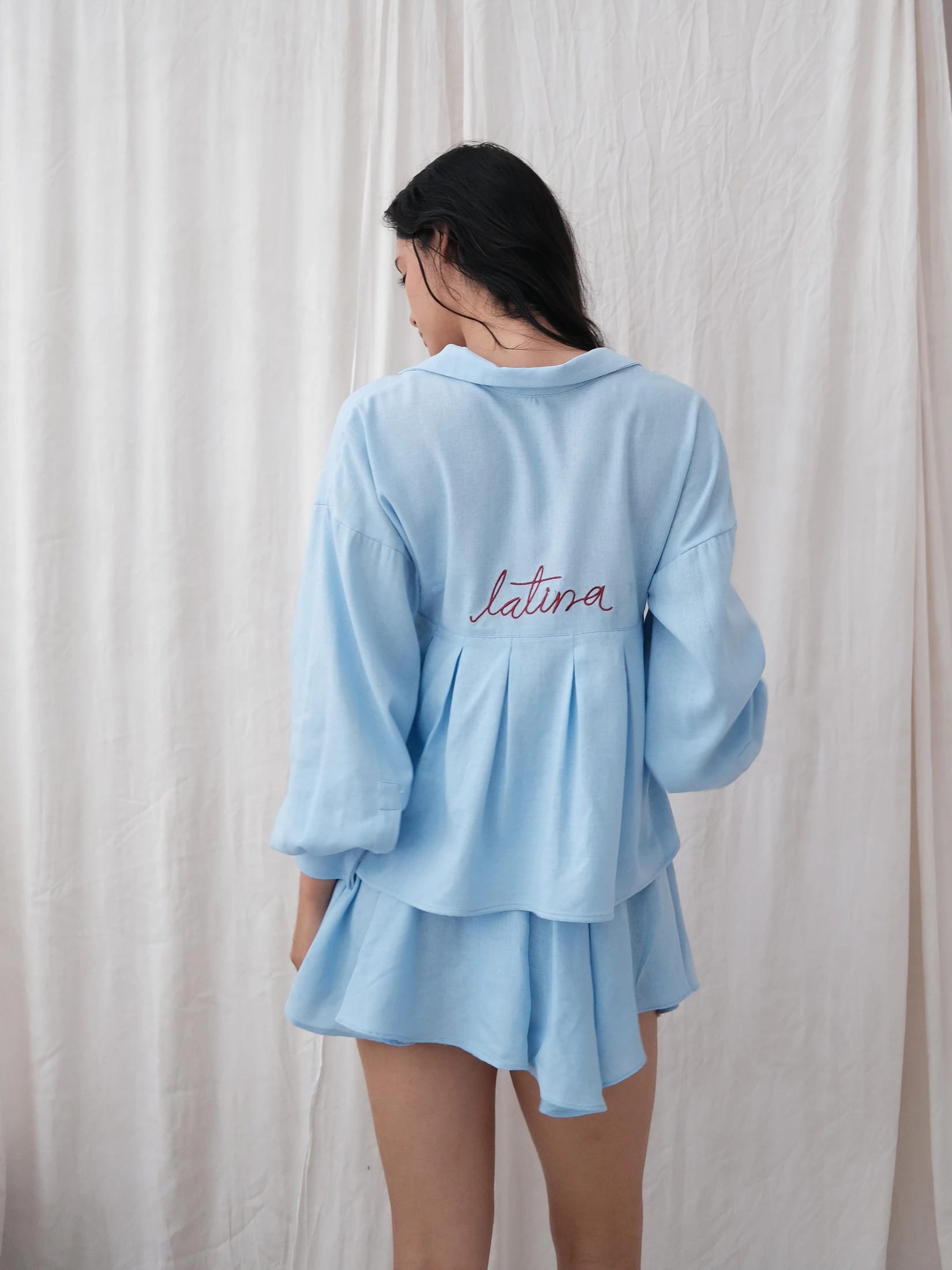Camisera Celia Celeste - imagen 3