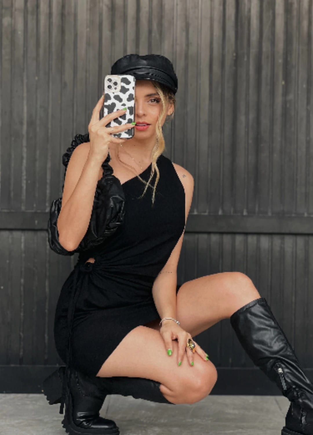 Vestido Mini Centauro Negro - imagen 1