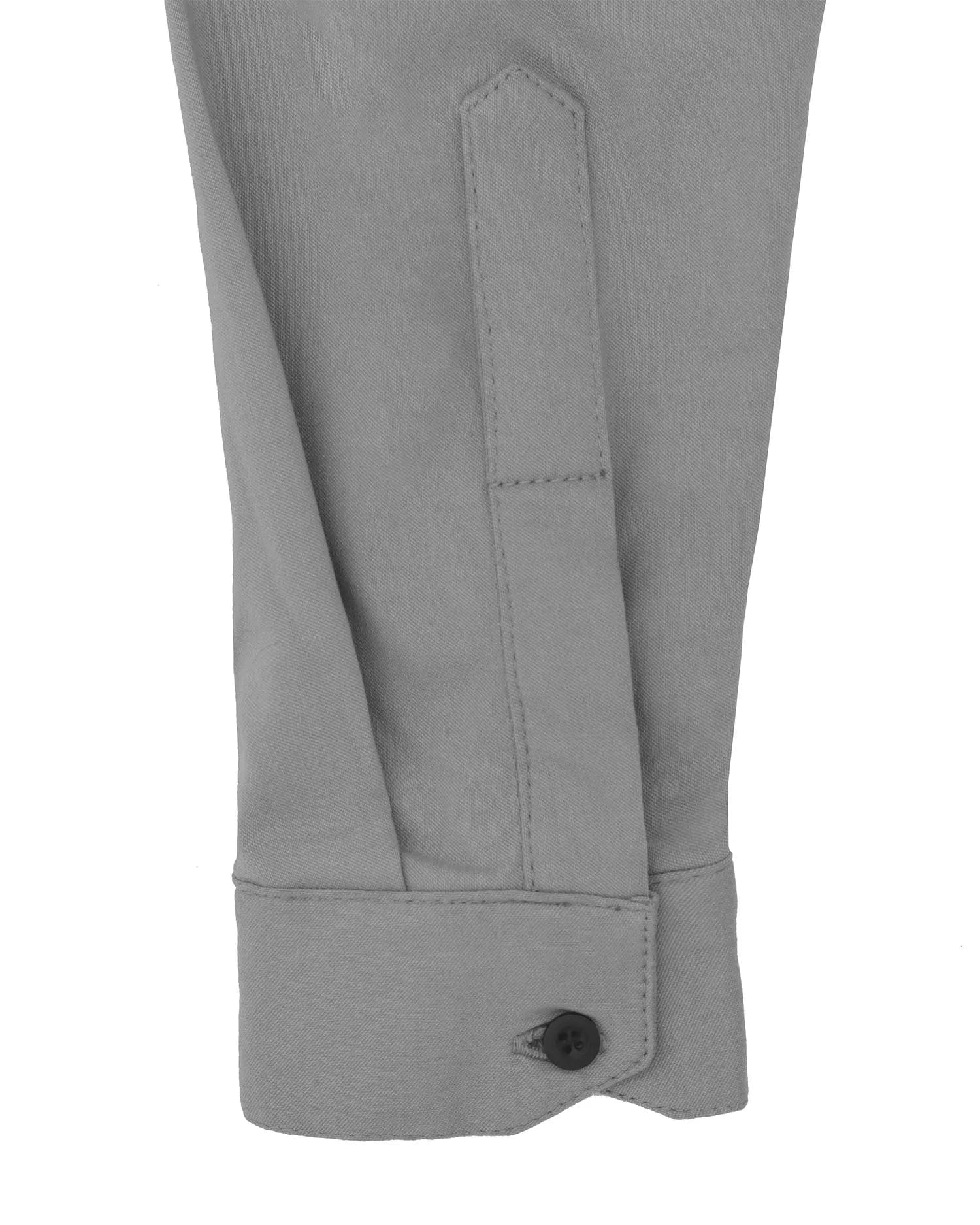 Camisa Oxford Gris - imagen 5