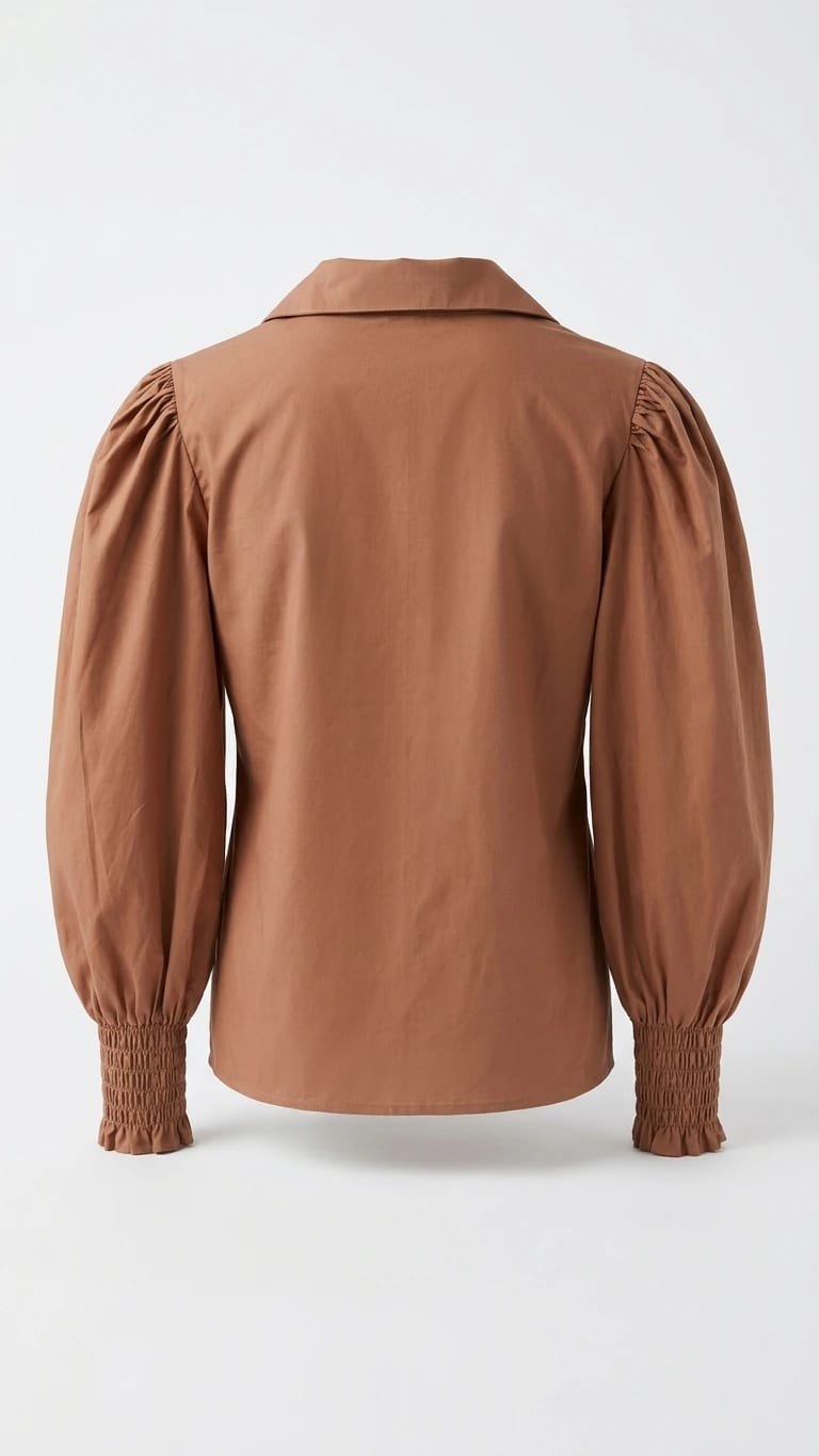 AMELIA BLOUSE CAMEL - imagen 2