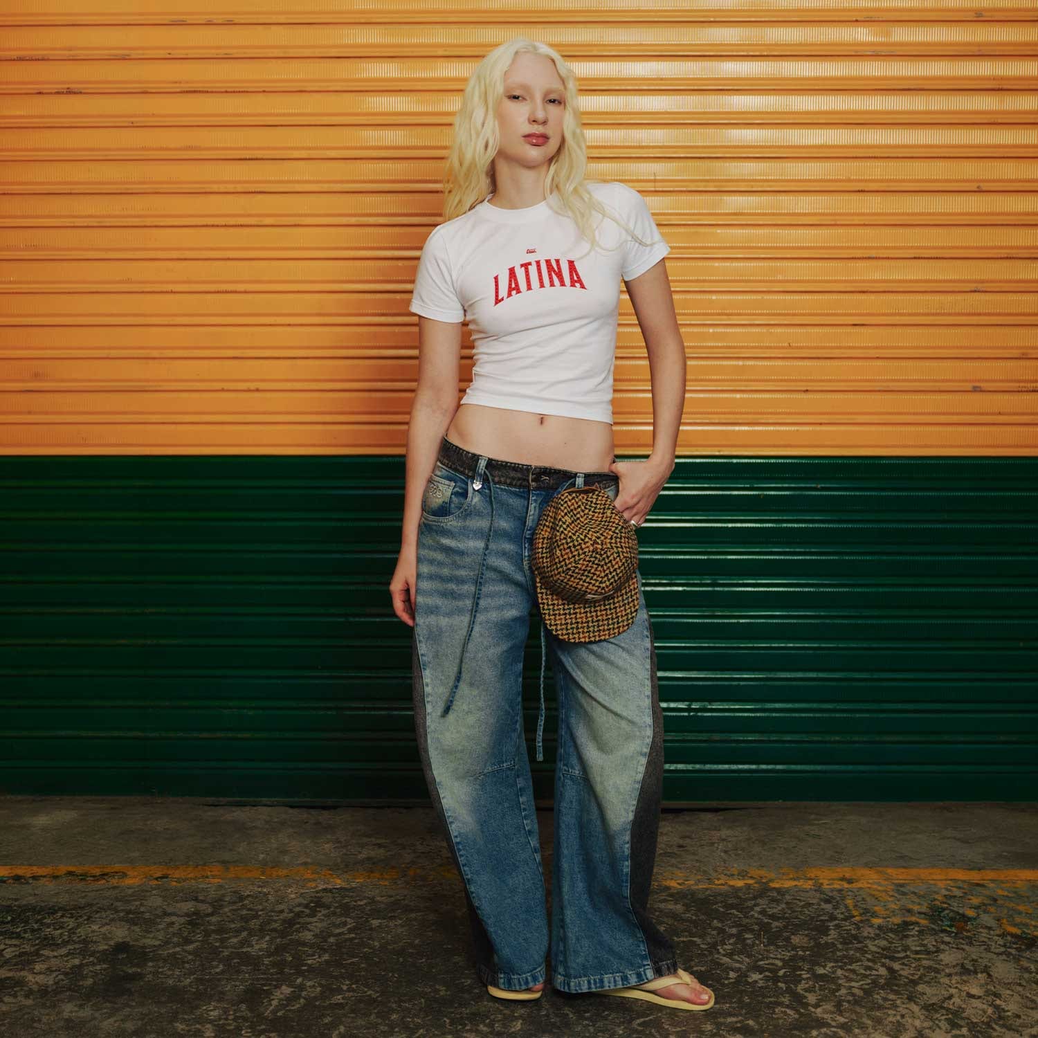 Latina Baby Tee - White - imagen 3