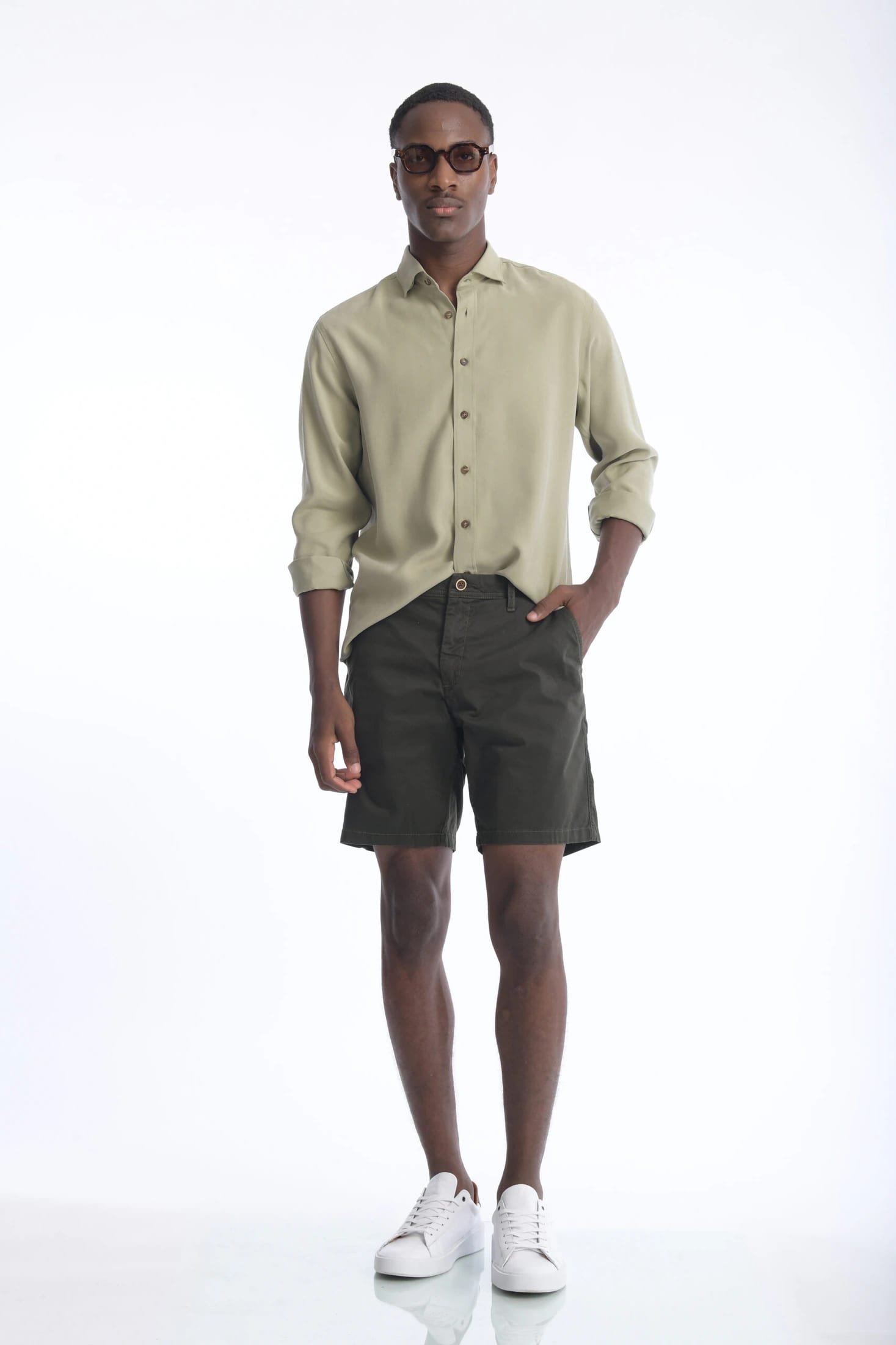 Camisa Cefiro Oliva - imagen 9