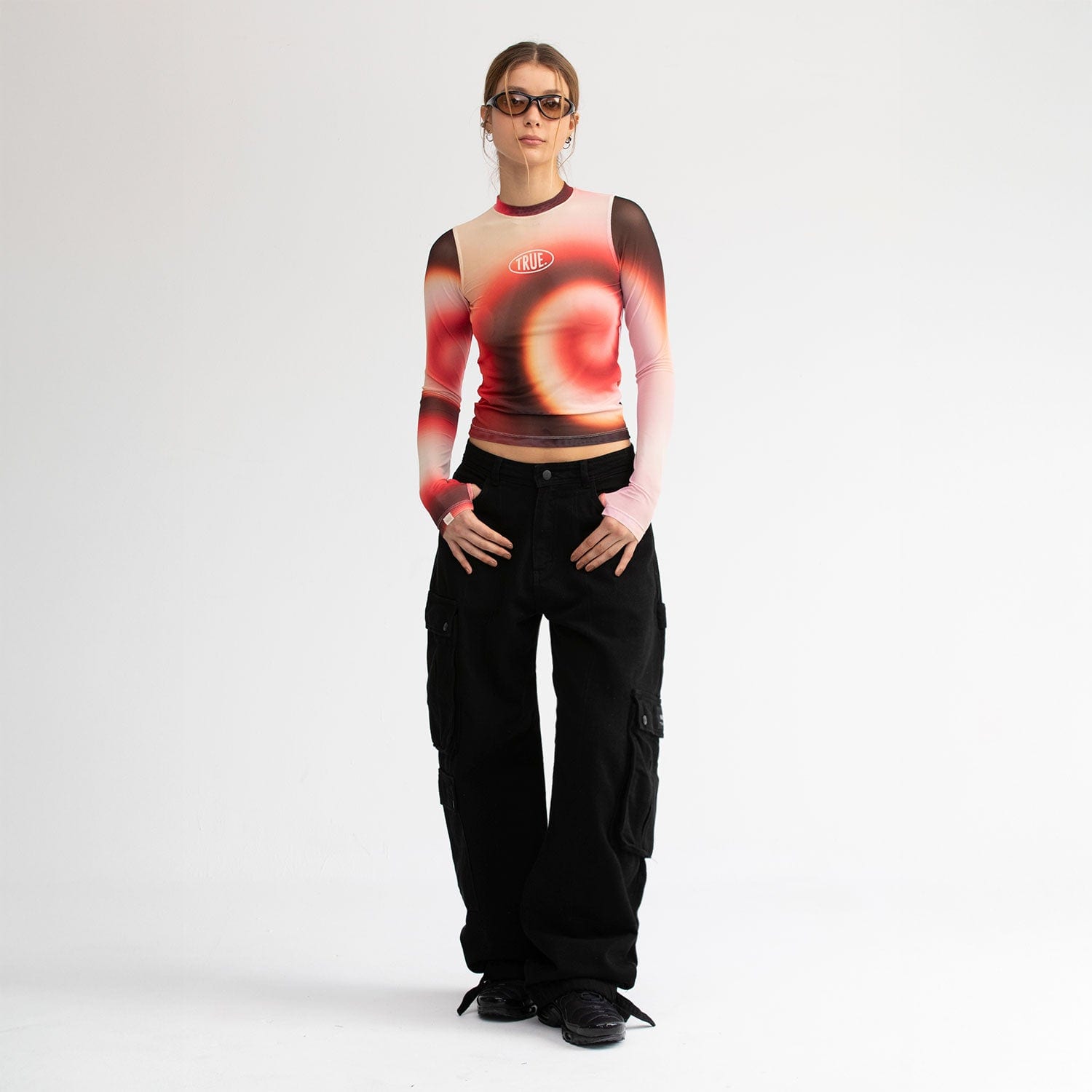 Gradient Mesh LS Tee - Pink - imagen 4