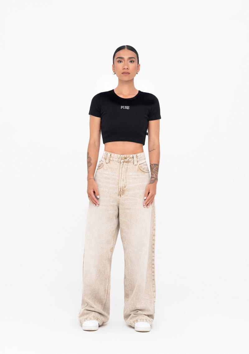 Áurea black crop top - imagen 3