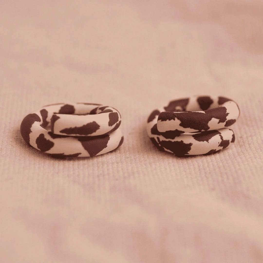 Anillo Isa Cow Print - imagen 1