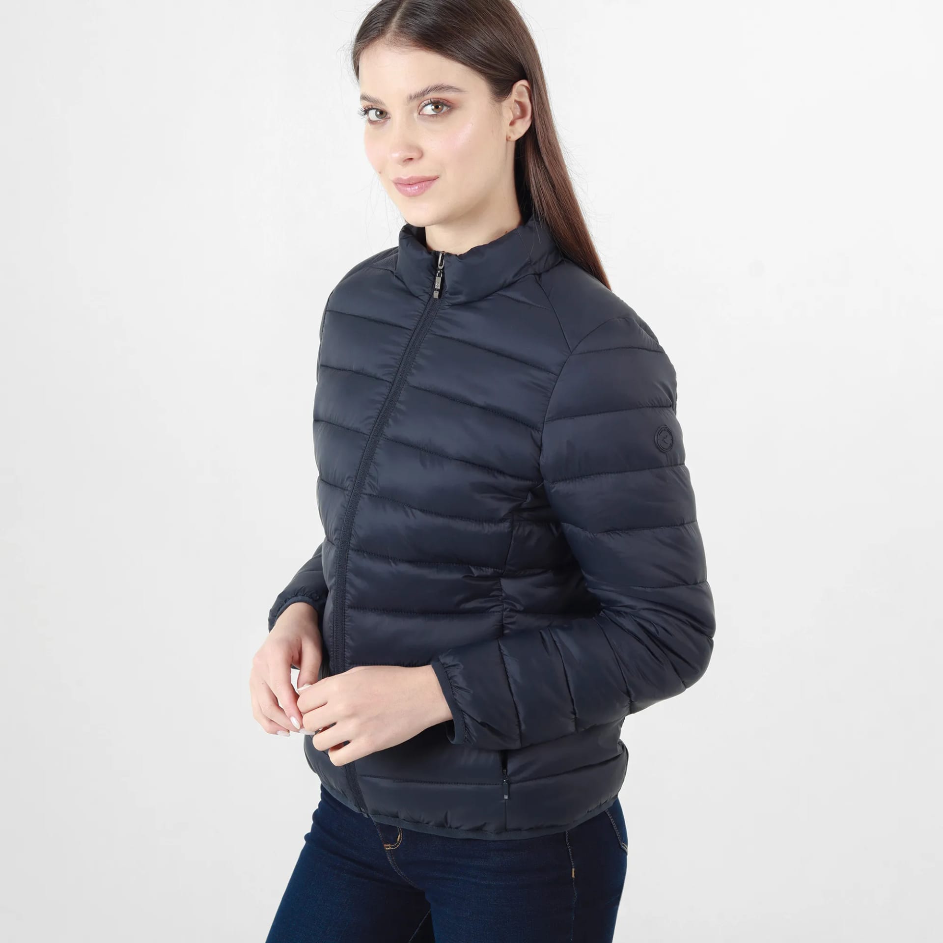 Chaqueta Cuello Alto Manga Larga - imagen 1