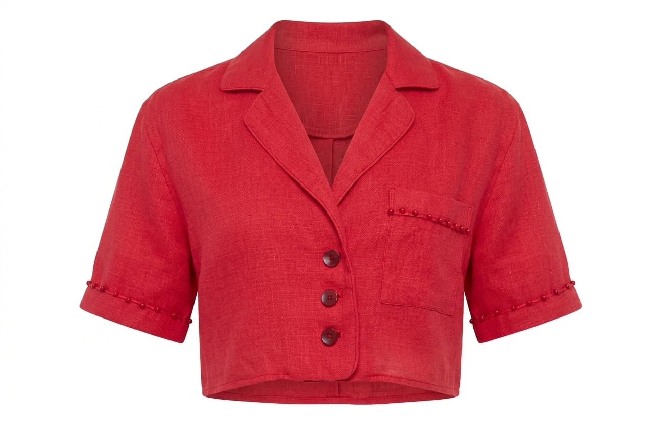 SONORA SHIRT CHERRY RED - imagen 1
