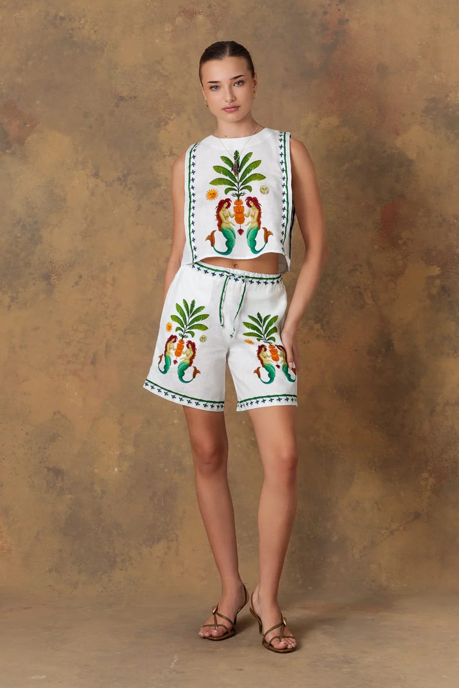Women's bermuda amanzi white - imagen 6
