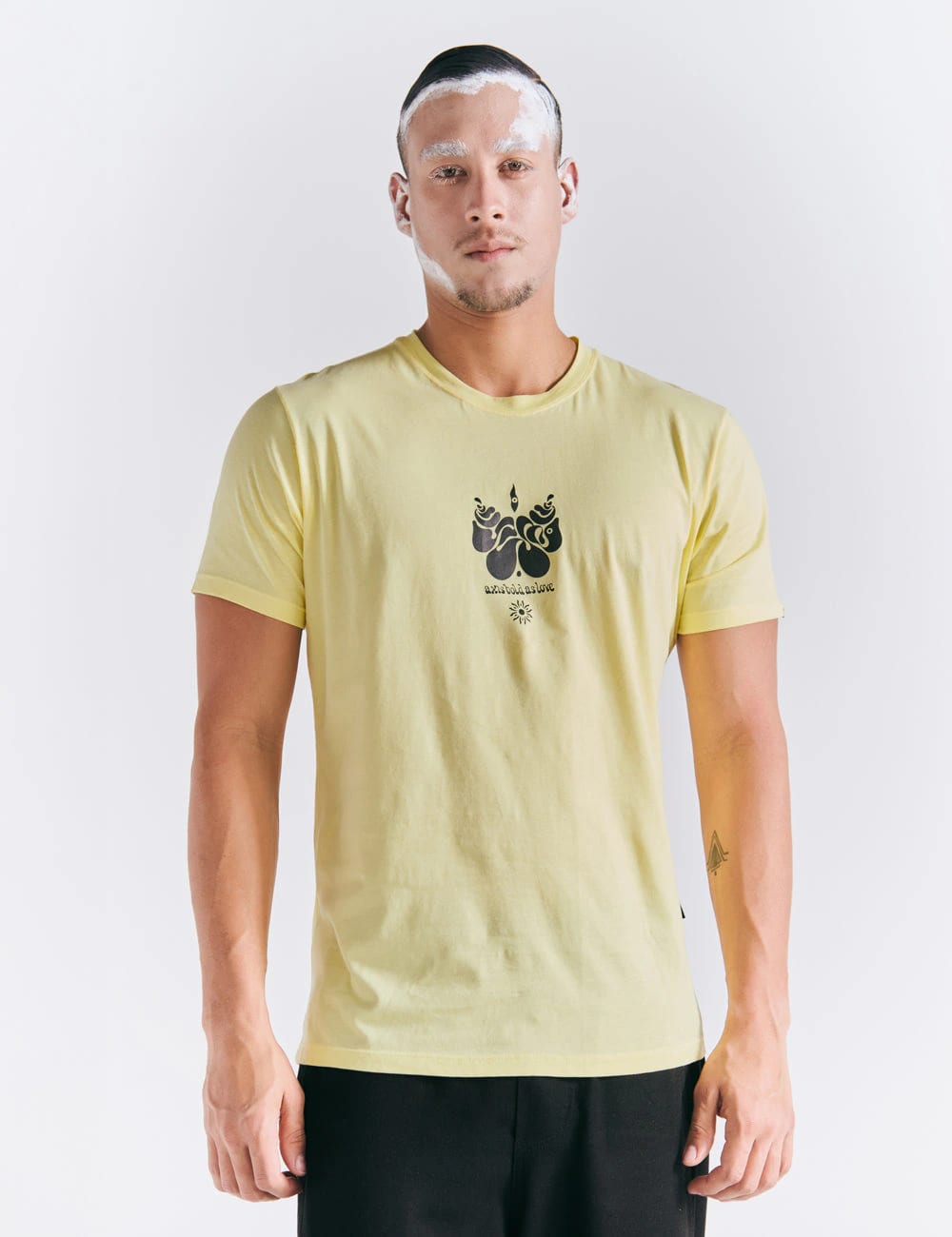 Camiseta Regular Fit Jimi hendrix  amarillo Hombre - imagen 8