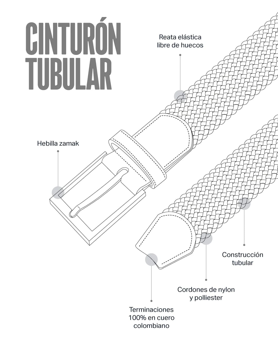 CINTURÓN LAZO LZ118C - imagen 9