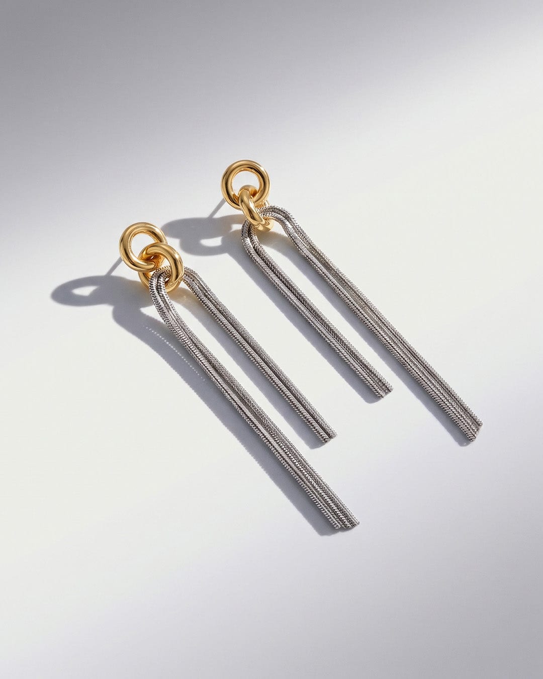 Aretes Largos Eslabones y Cadenas - imagen 3