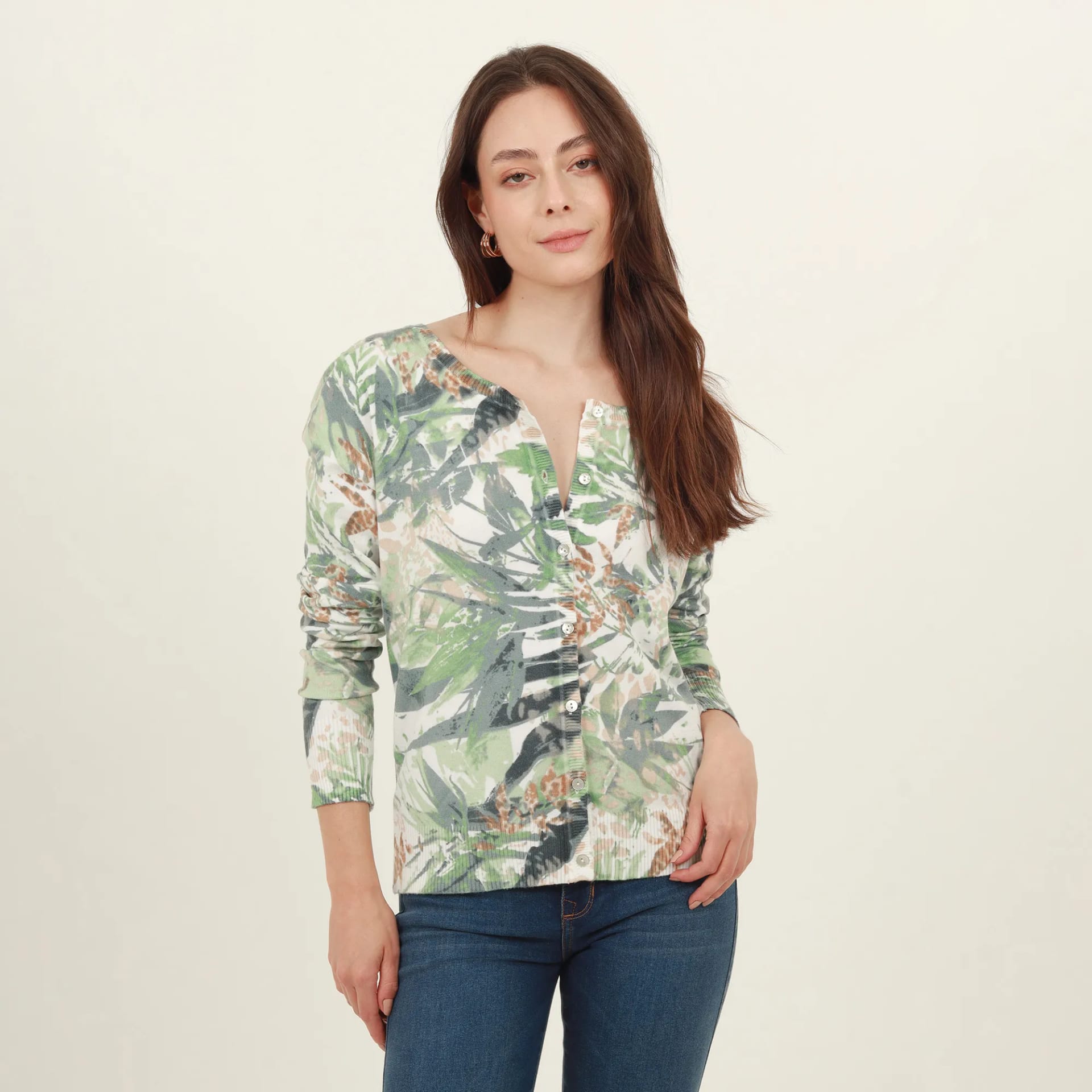 Sweater Cuello Redondo Manga Larga - imagen 1