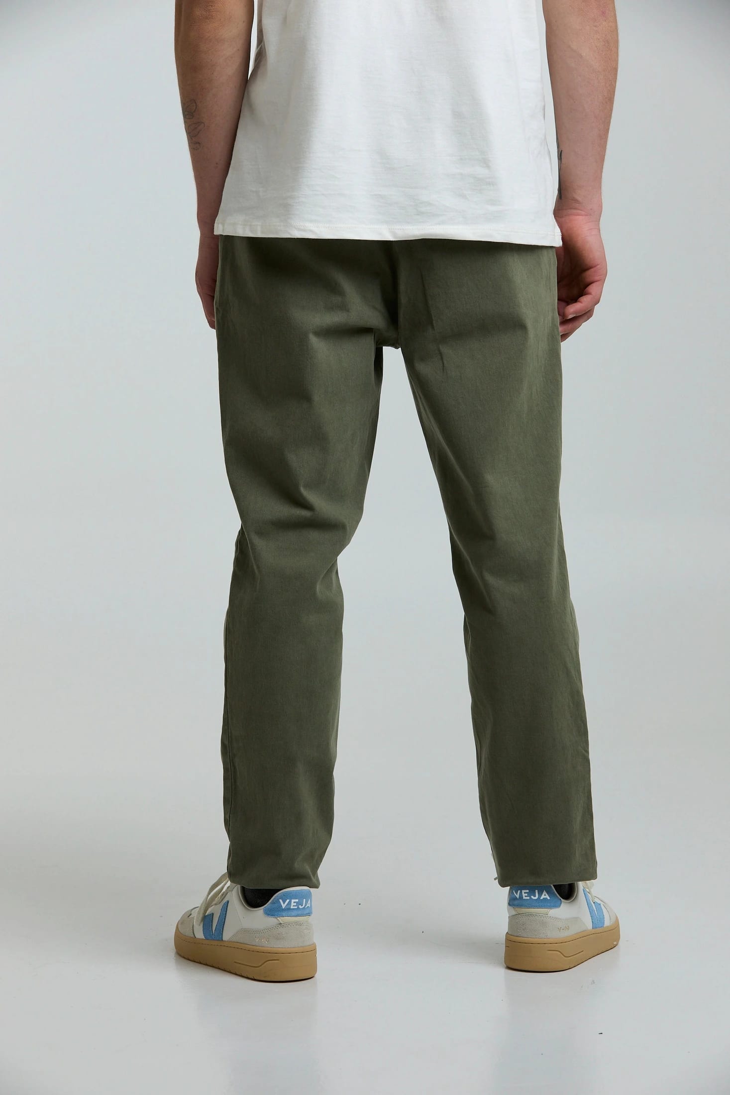 Pantalón de drill verde - imagen 4