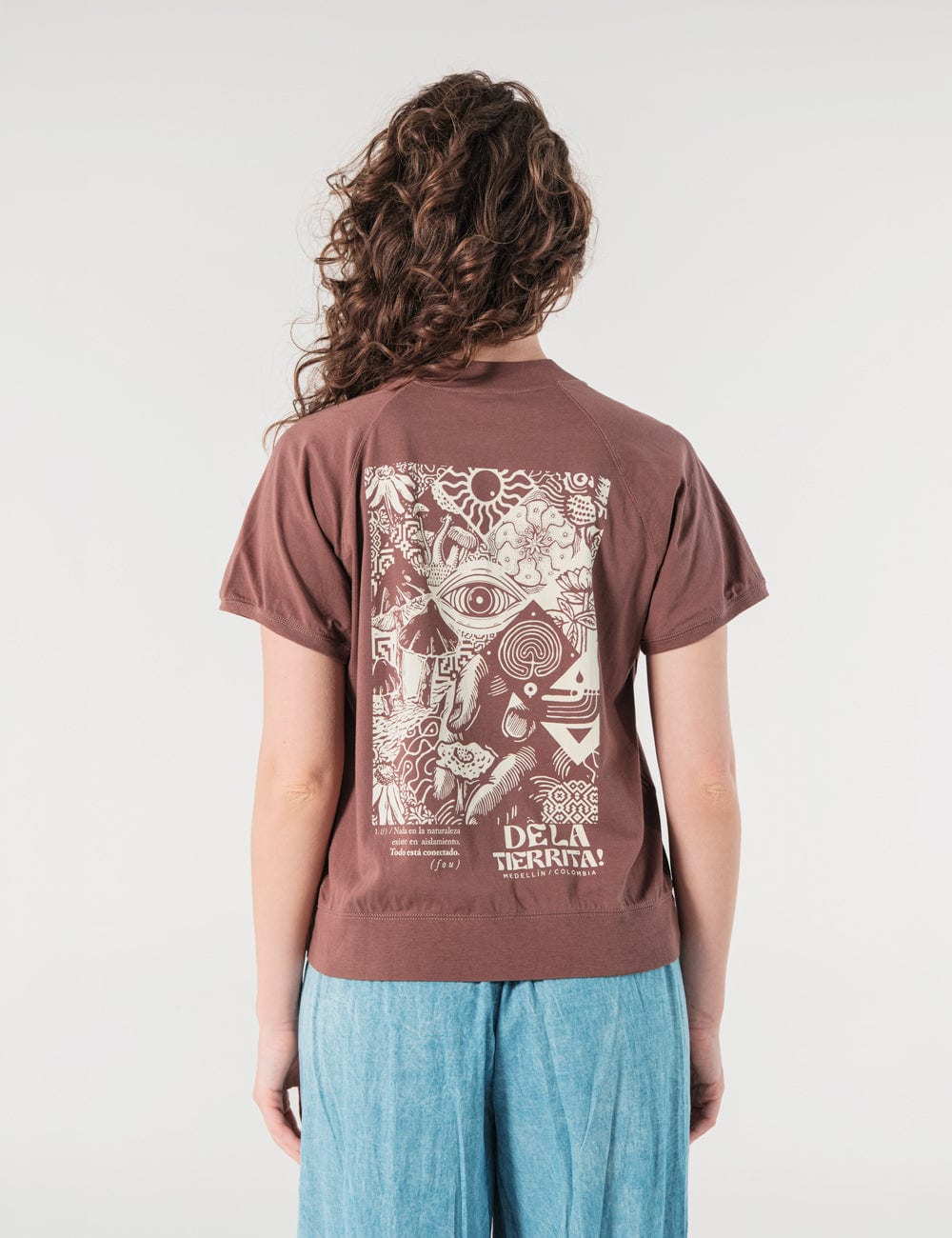 Camiseta Manga Ranglan Siembra Chocolate Mujer - imagen 6