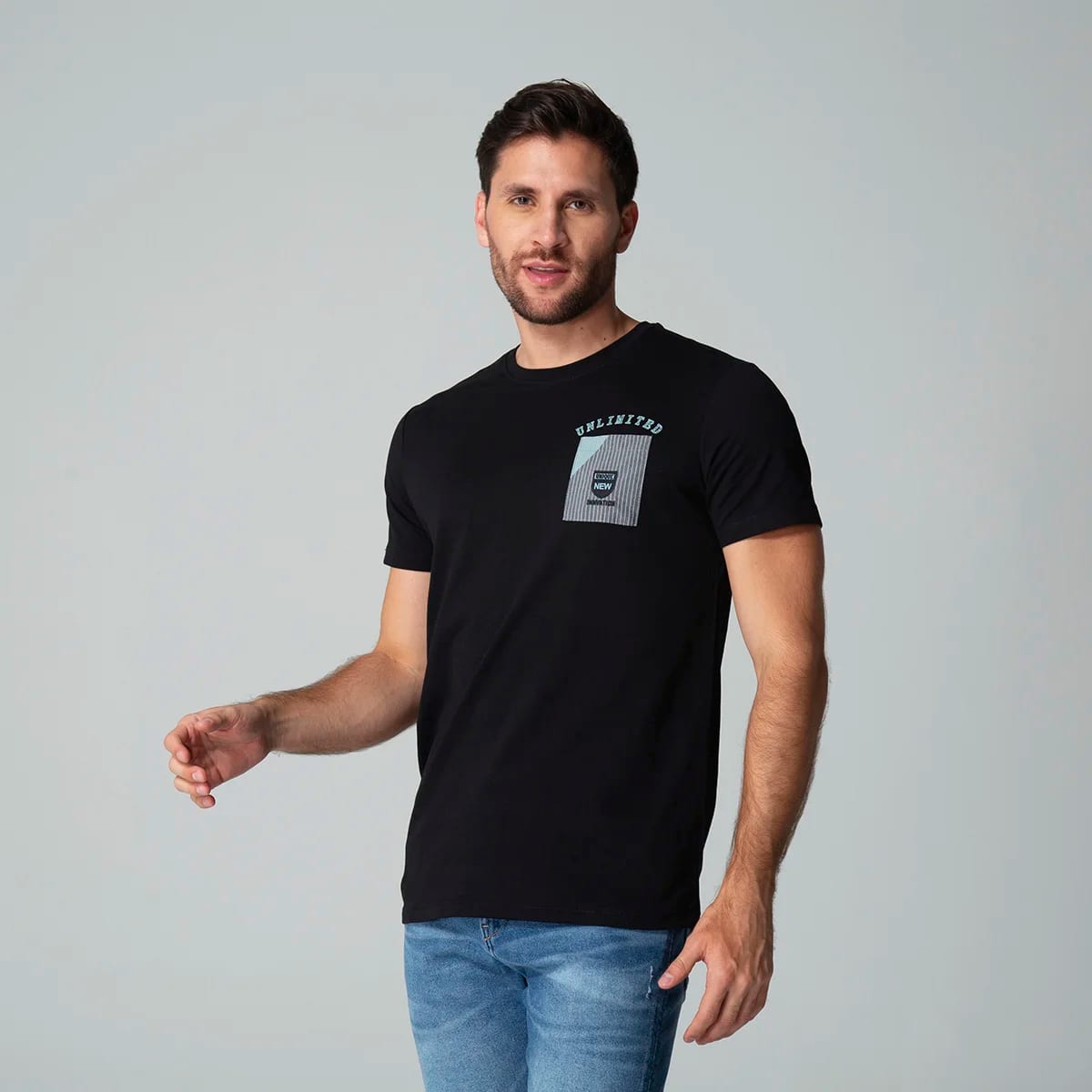 Camiseta Slim Cuello Redondo Unlimited - imagen 1