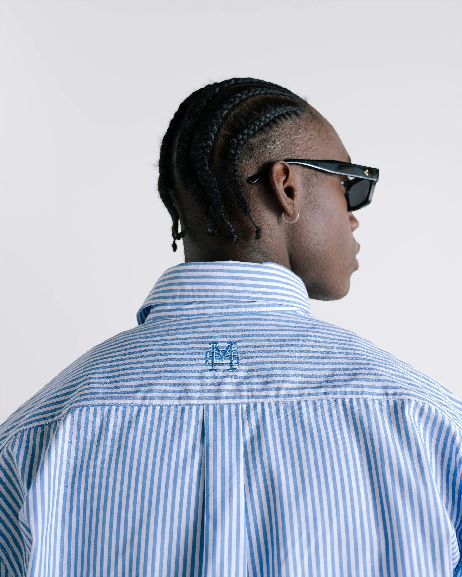 Pinstripe Shirt - Light Blue - imagen 7