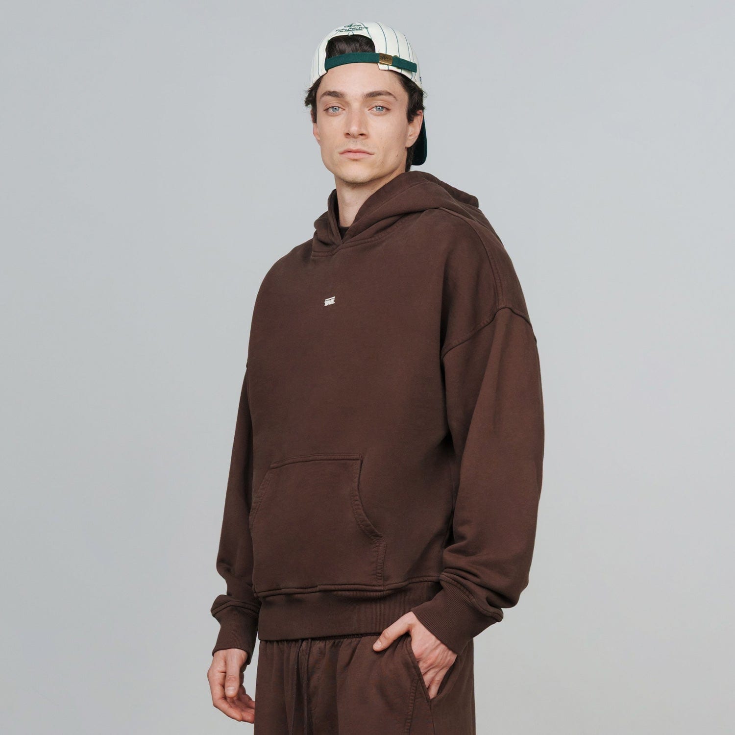 True Classic Hoodie - Brown - imagen 8
