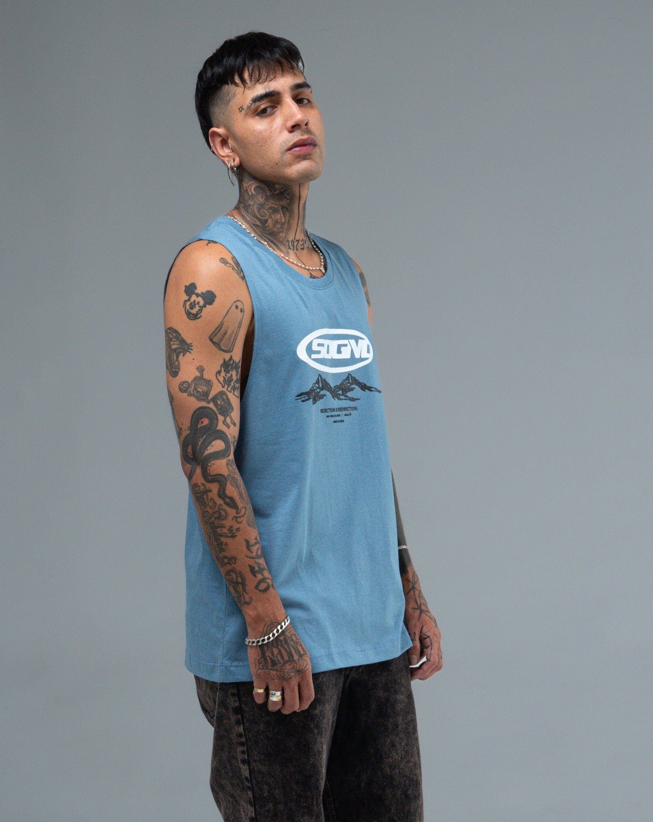 Camisilla Semilarga Sogno-Azul - imagen 3