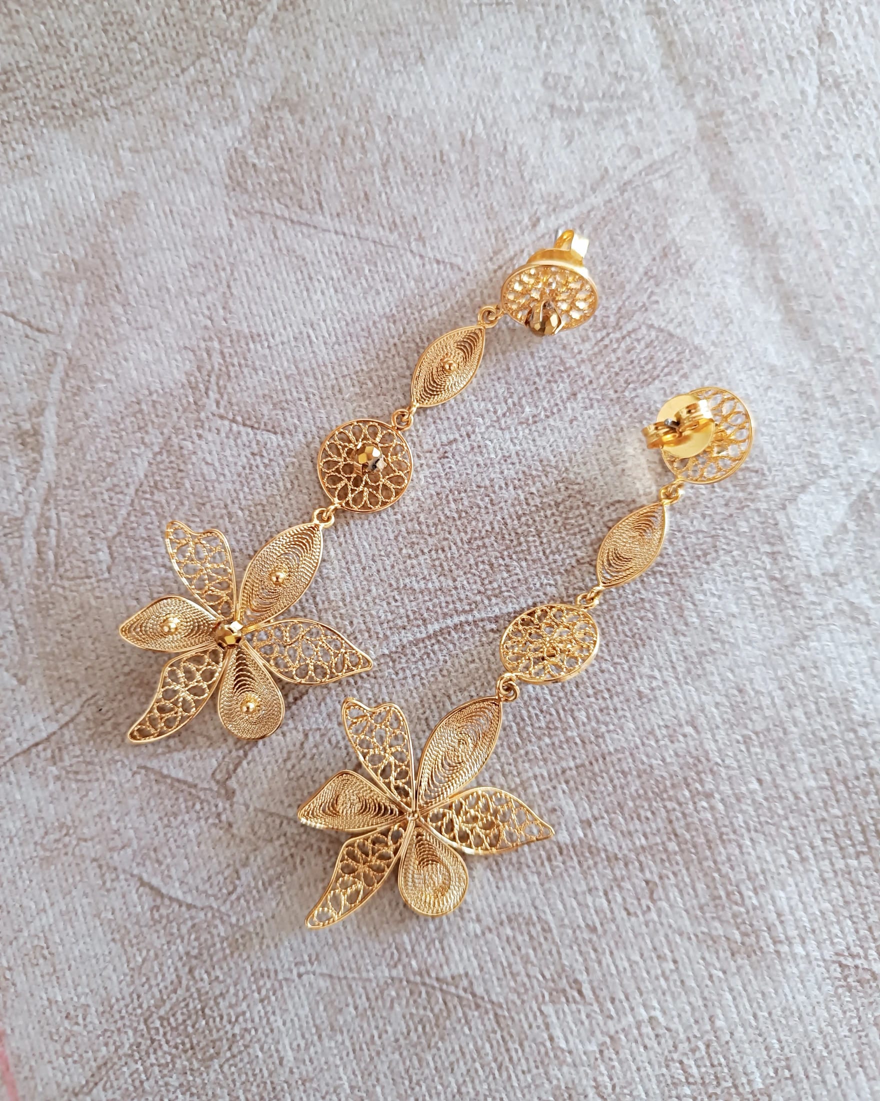Aretes filigrana Elsa - imagen 5