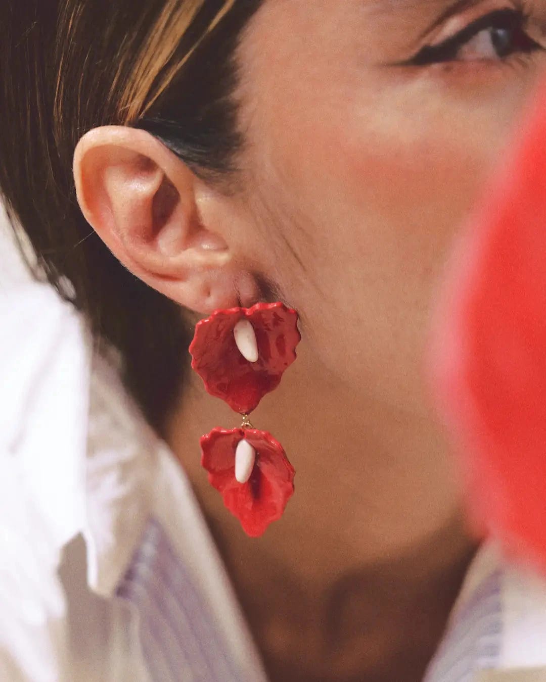 Aretes Anturia Querida Doble - imagen 3