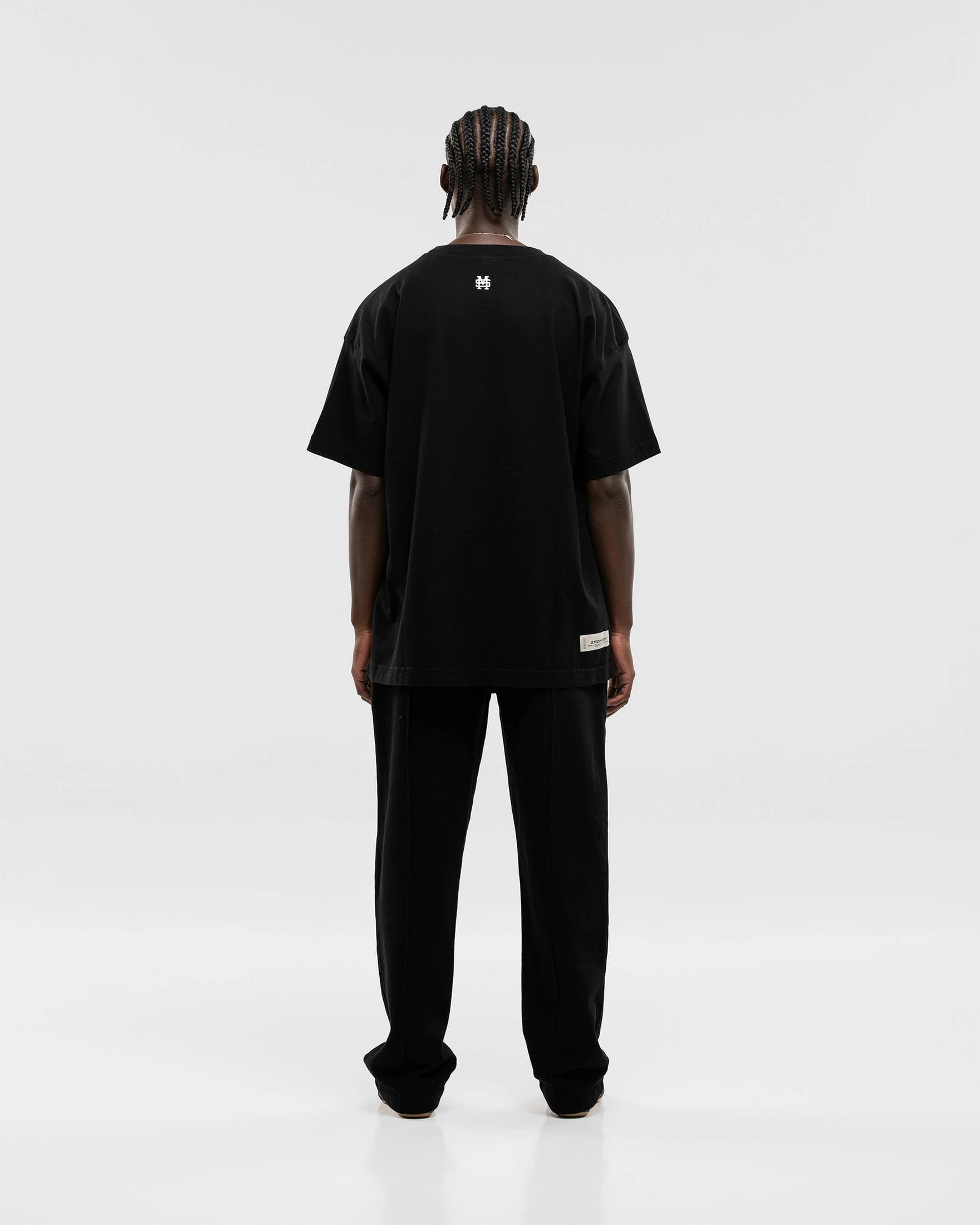 Camiseta Oversized Básica V2 - Negro Oscuro - imagen 6