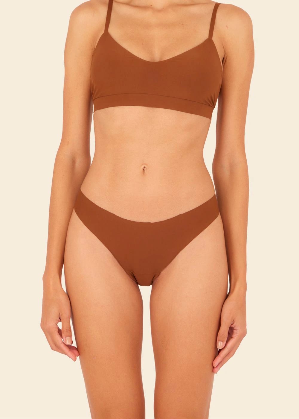 Earth Brown Soul Thong - imagen 3
