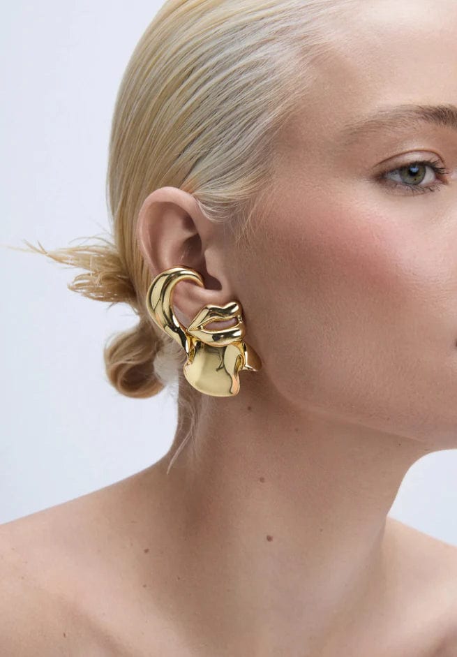 BRINCO JULIANA EARRING - LOVE - imagen 2
