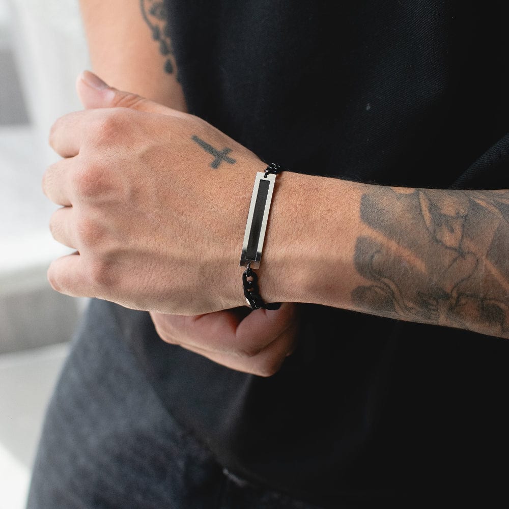 Pulsera con Placa Black - imagen 1