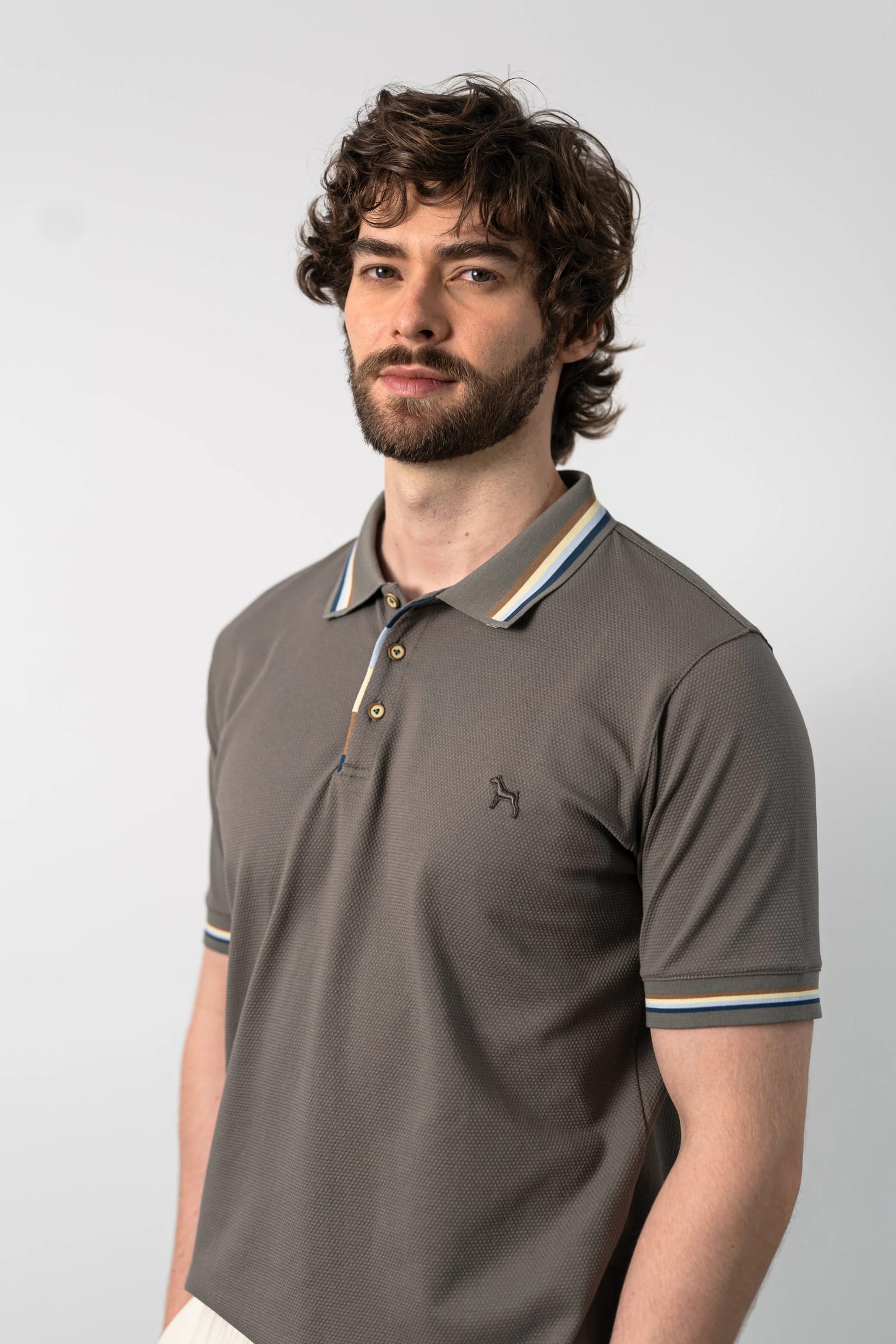 Polo Fashion Verde Oliva/Barbaki - imagen 2