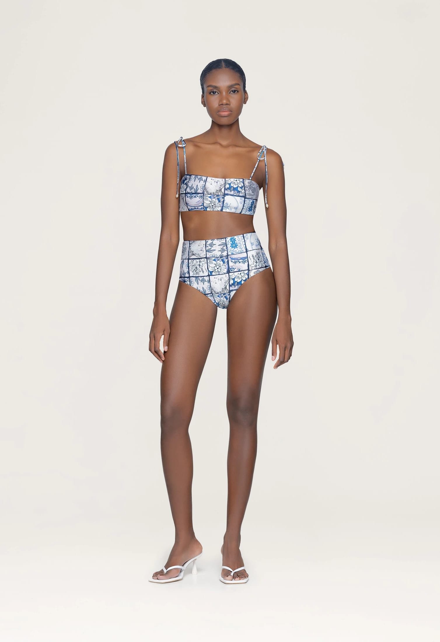 Magenta Porcelana Bikini Bottom - imagen 1