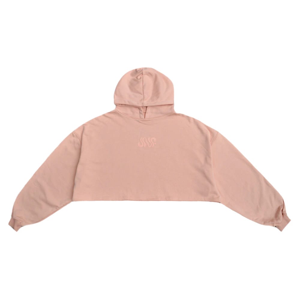 HOODIE BN4B CROPPED ROSADO - imagen 1