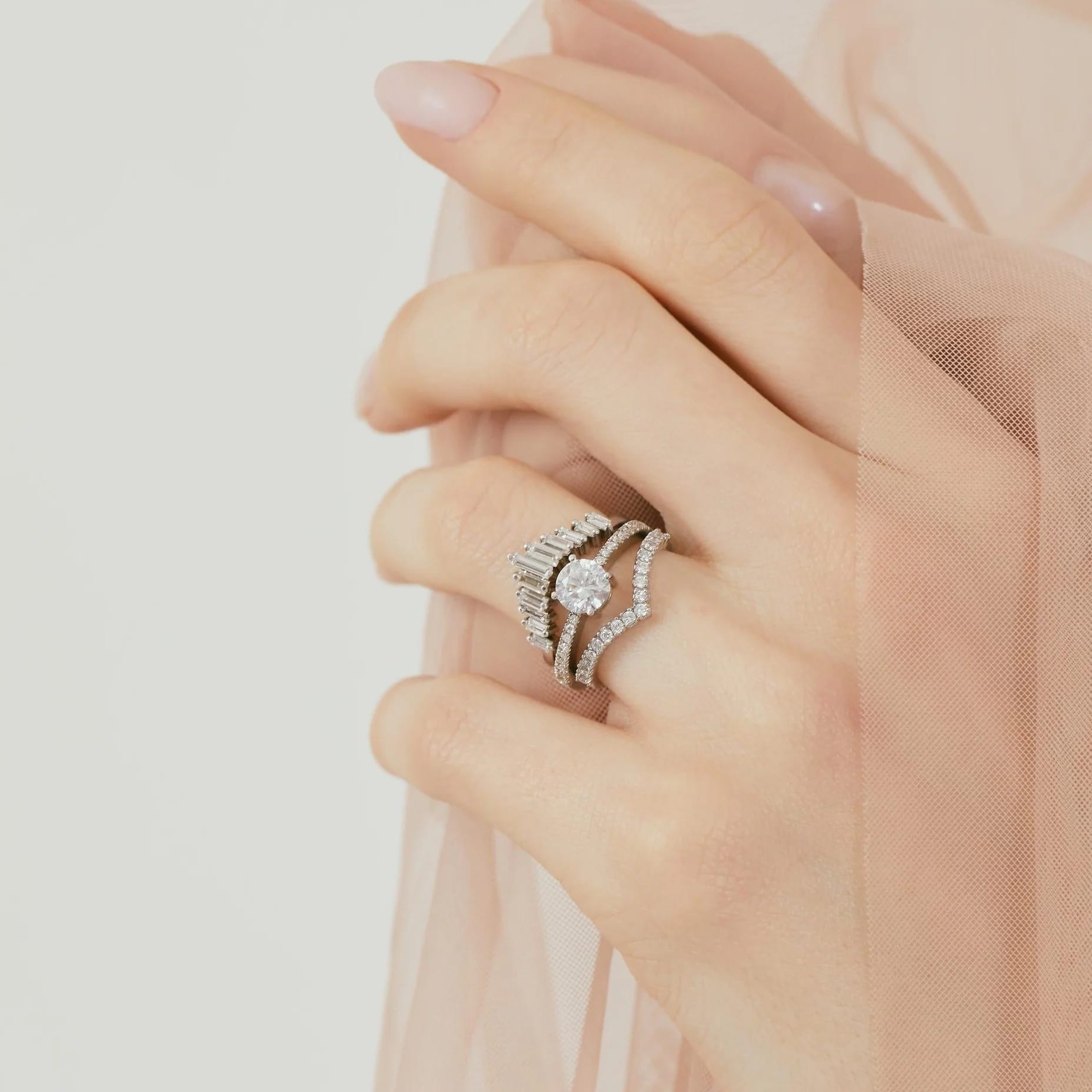 Princess engagement ring - imagen 5